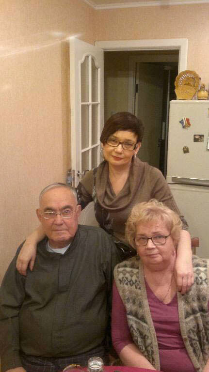 Новый год у родителей
